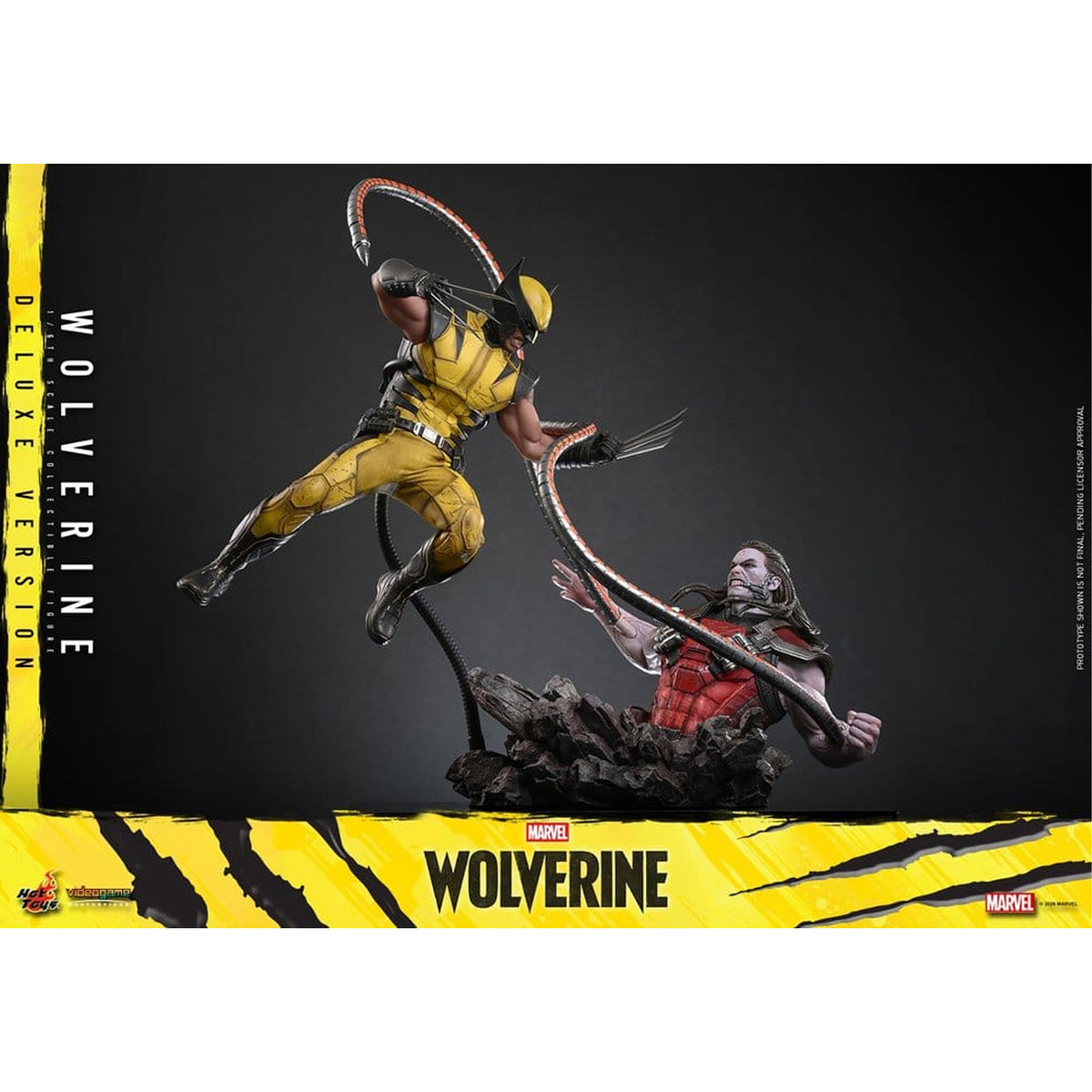 Marvel Video Game Masterpiece 1/6 Wolverine (Deluxe Version) -Action Figure