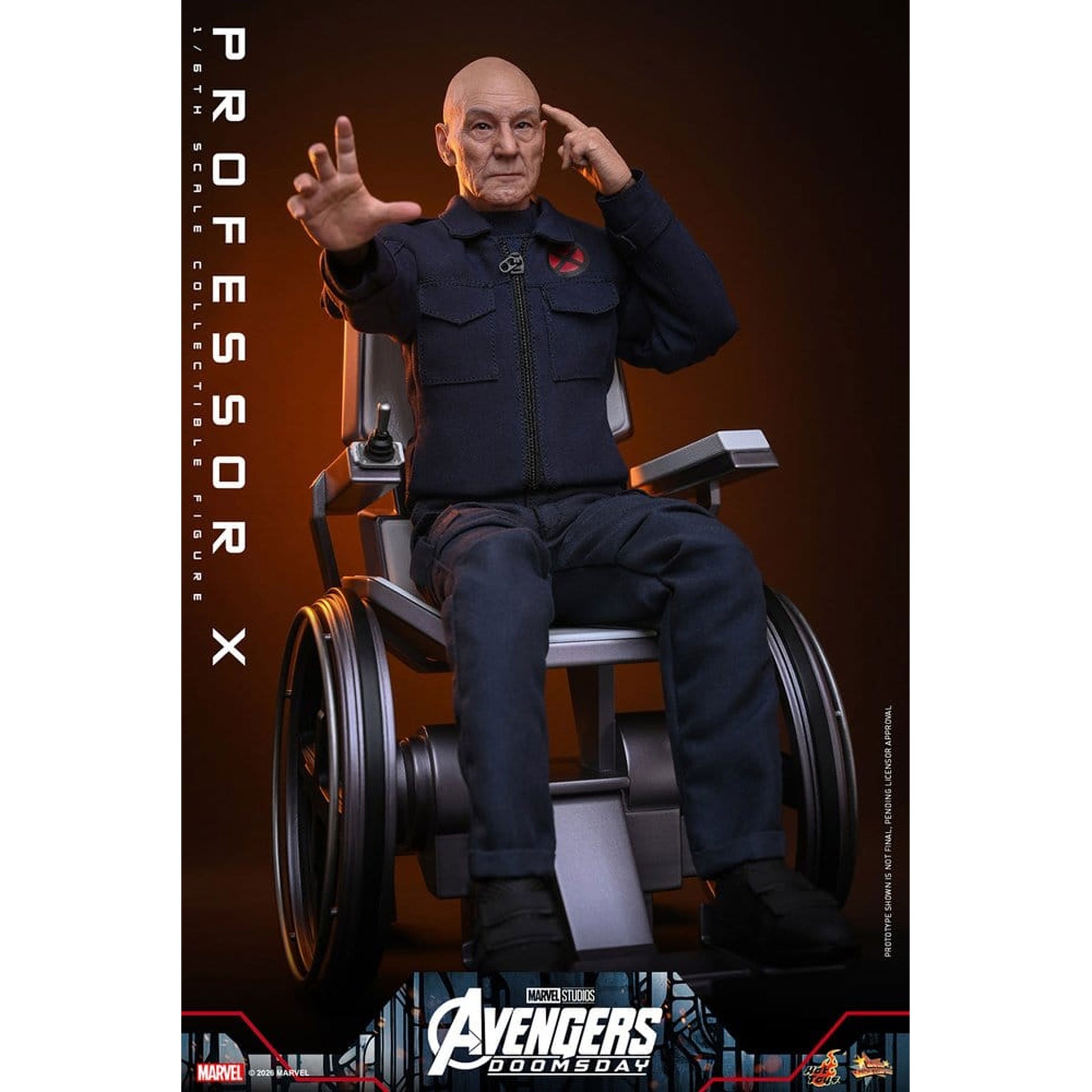 Marvel X-Men 1/6 Professor X -Action Figure