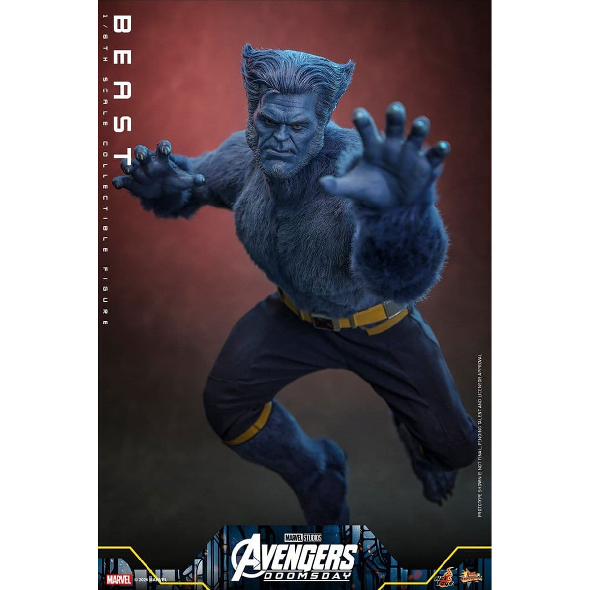 Marvel X-Men Movie Masterpiece 1/6 Beast (Collector Edition) -Action Figure