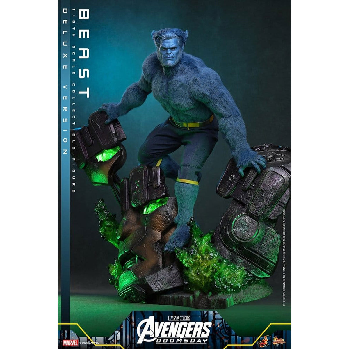 Marvel X-Men Movie Masterpiece 1/6 Beast (Deluxe Version) -Action Figure