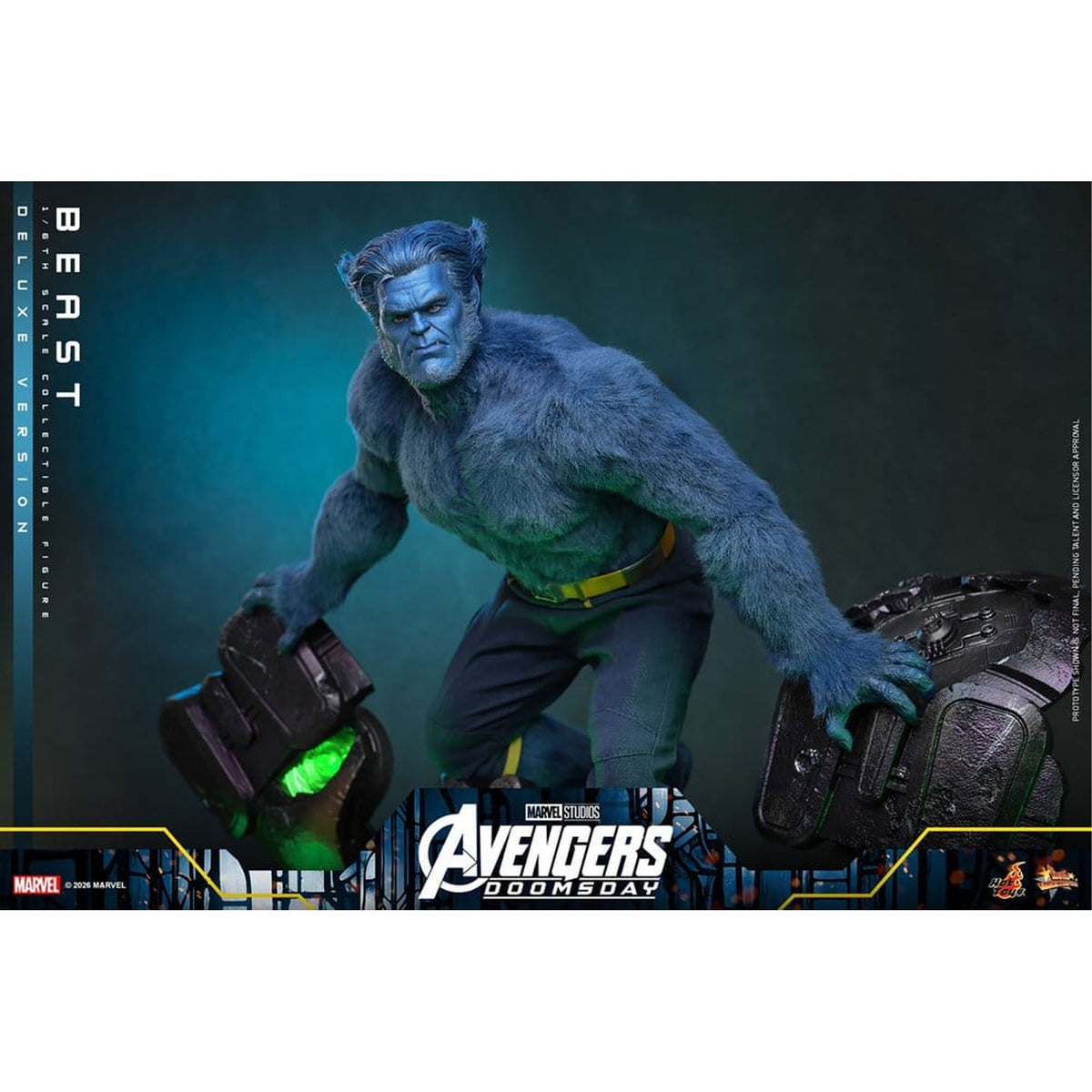 Marvel X-Men Movie Masterpiece 1/6 Beast (Deluxe Version) -Action Figure