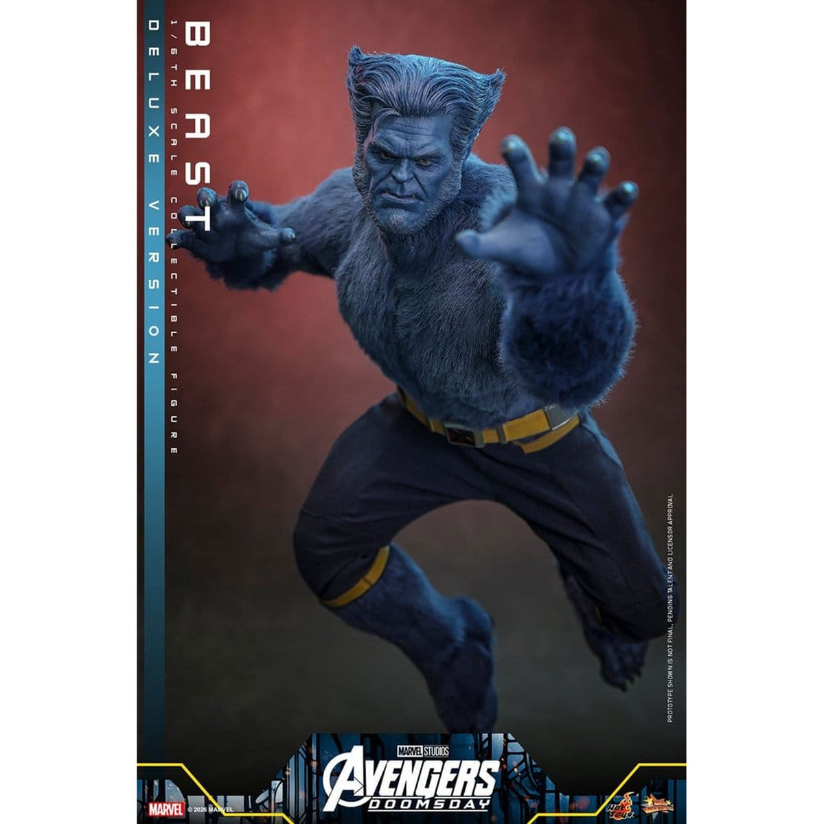 Marvel X-Men Movie Masterpiece 1/6 Beast (Deluxe Version) -Action Figure