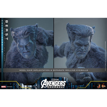 Marvel X-Men Movie Masterpiece 1/6 Beast (Deluxe Version) -Action Figure