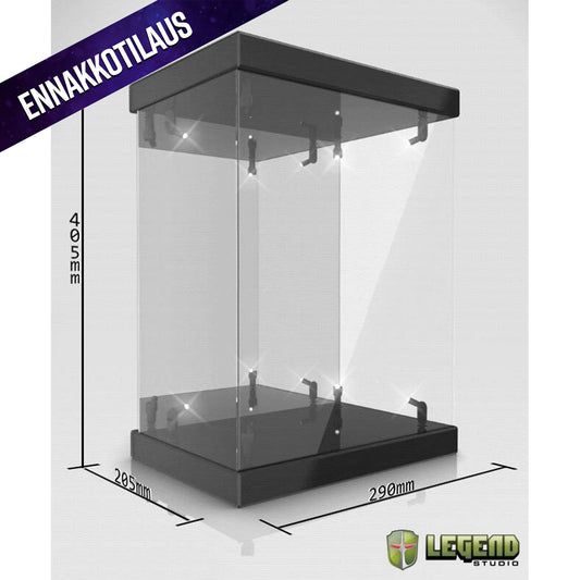 Master Light House Acrylic Display Case with Lighting for 1/6 Action Figures (black)