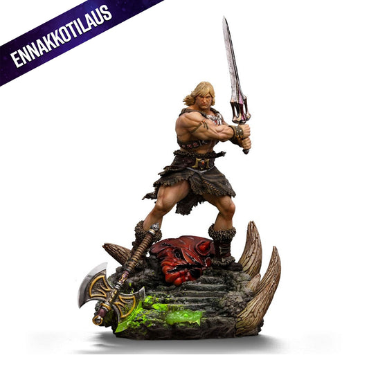 Masters of the Universe Deluxe Art Scale Statue 1/10 He-Man Unleashed