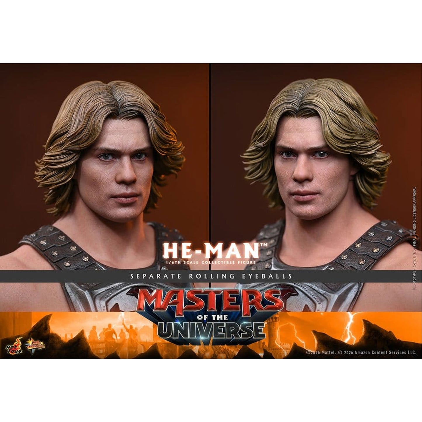 Masters of the Universe Movie Masterpiece 1/6 He-Man -Action Figure