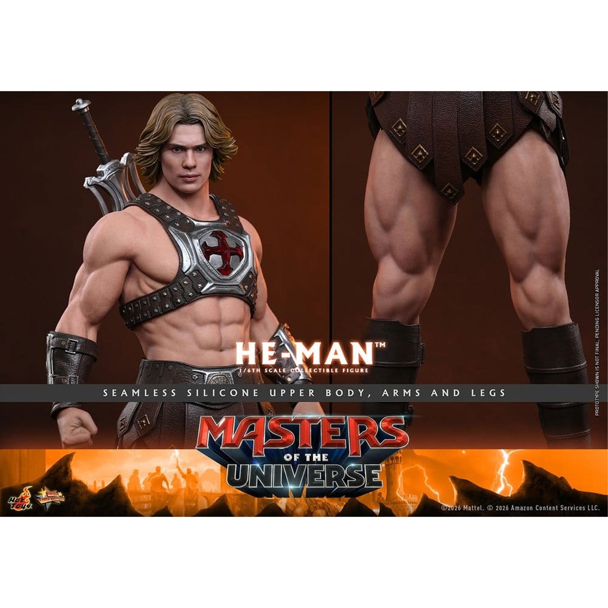 Masters of the Universe Movie Masterpiece 1/6 He-Man -Action Figure