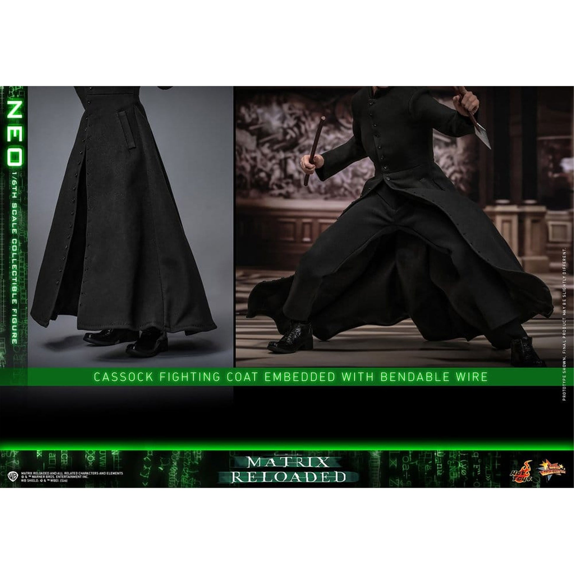 Matrix Movie Masterpiece 1/6 Neo -Action Figure