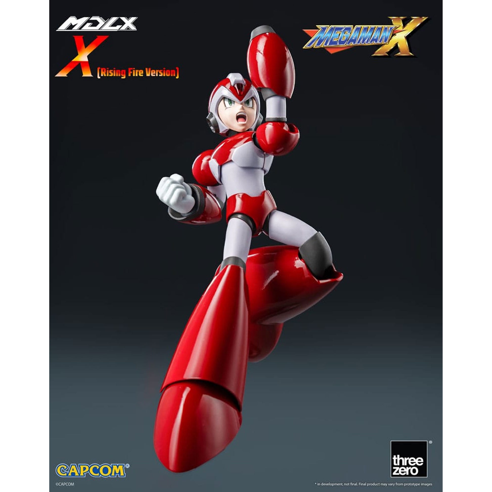 Mega Man MDLX Rockman X / Mega Man X (Rising Fire Version) -Action Figure