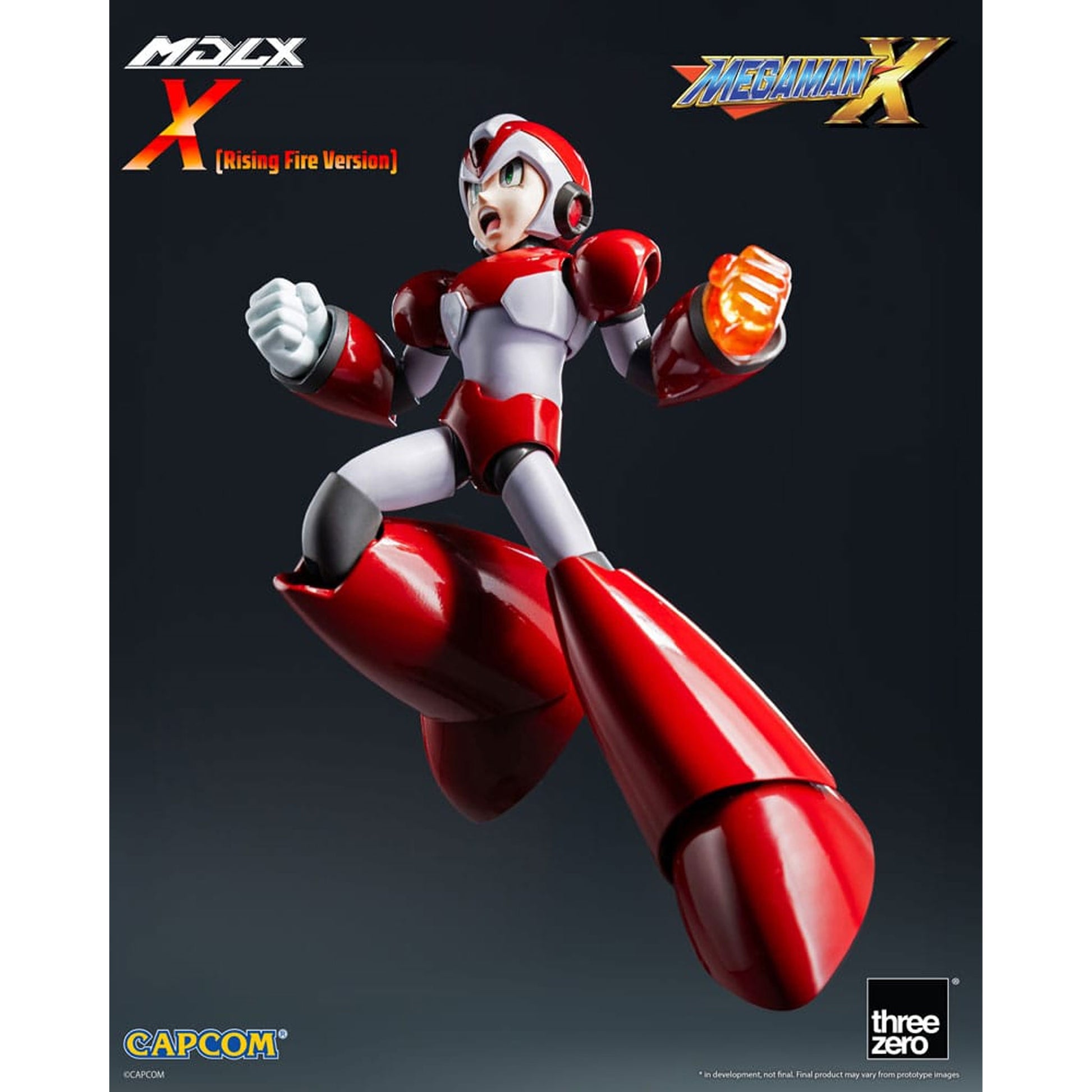 Mega Man MDLX Rockman X / Mega Man X (Rising Fire Version) -Action Figure