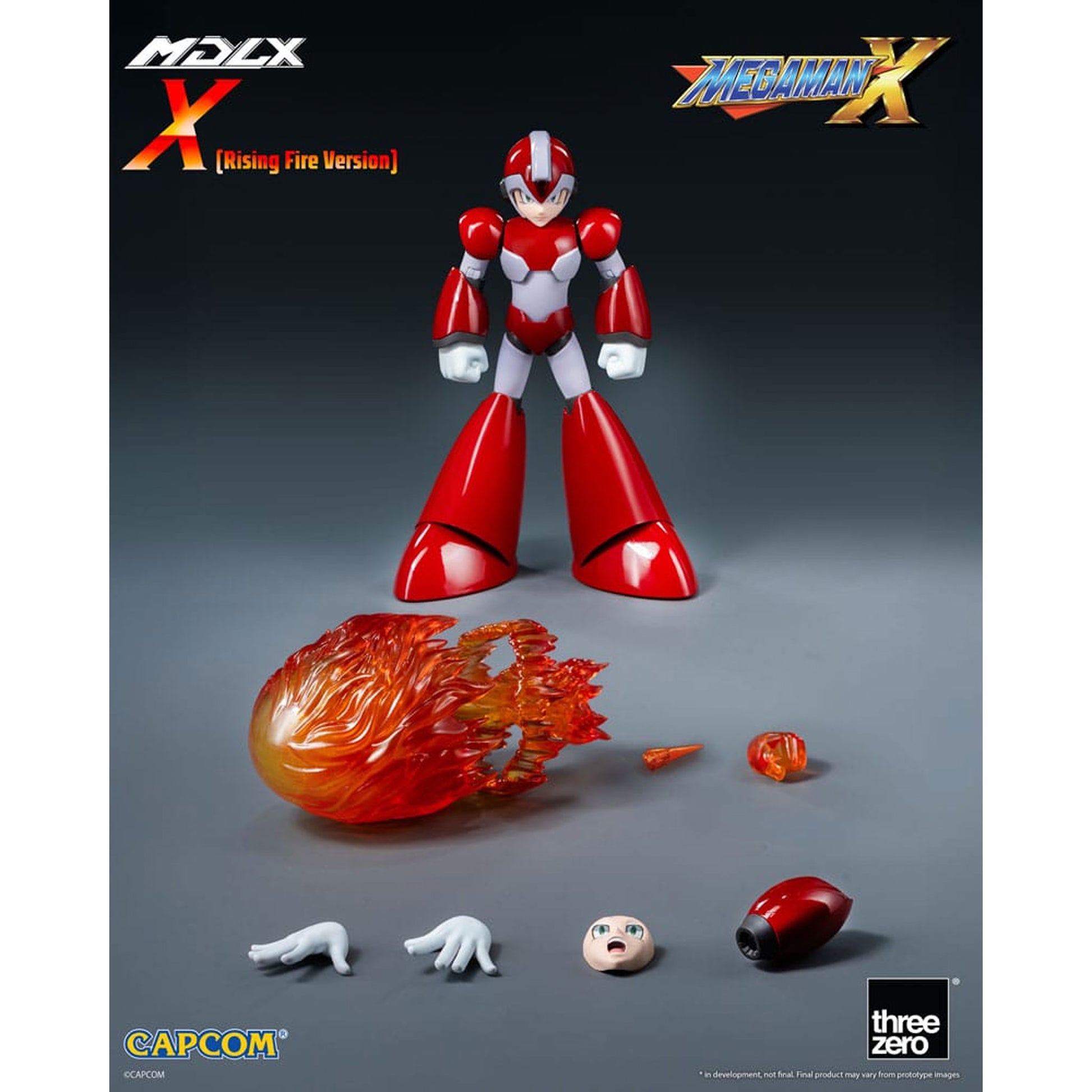 Mega Man MDLX Rockman X / Mega Man X (Rising Fire Version) -Action Figure