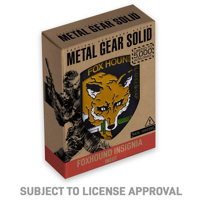 Metal Gear Solid Ingot Foxhound Insignia Limited Edition Ingot
