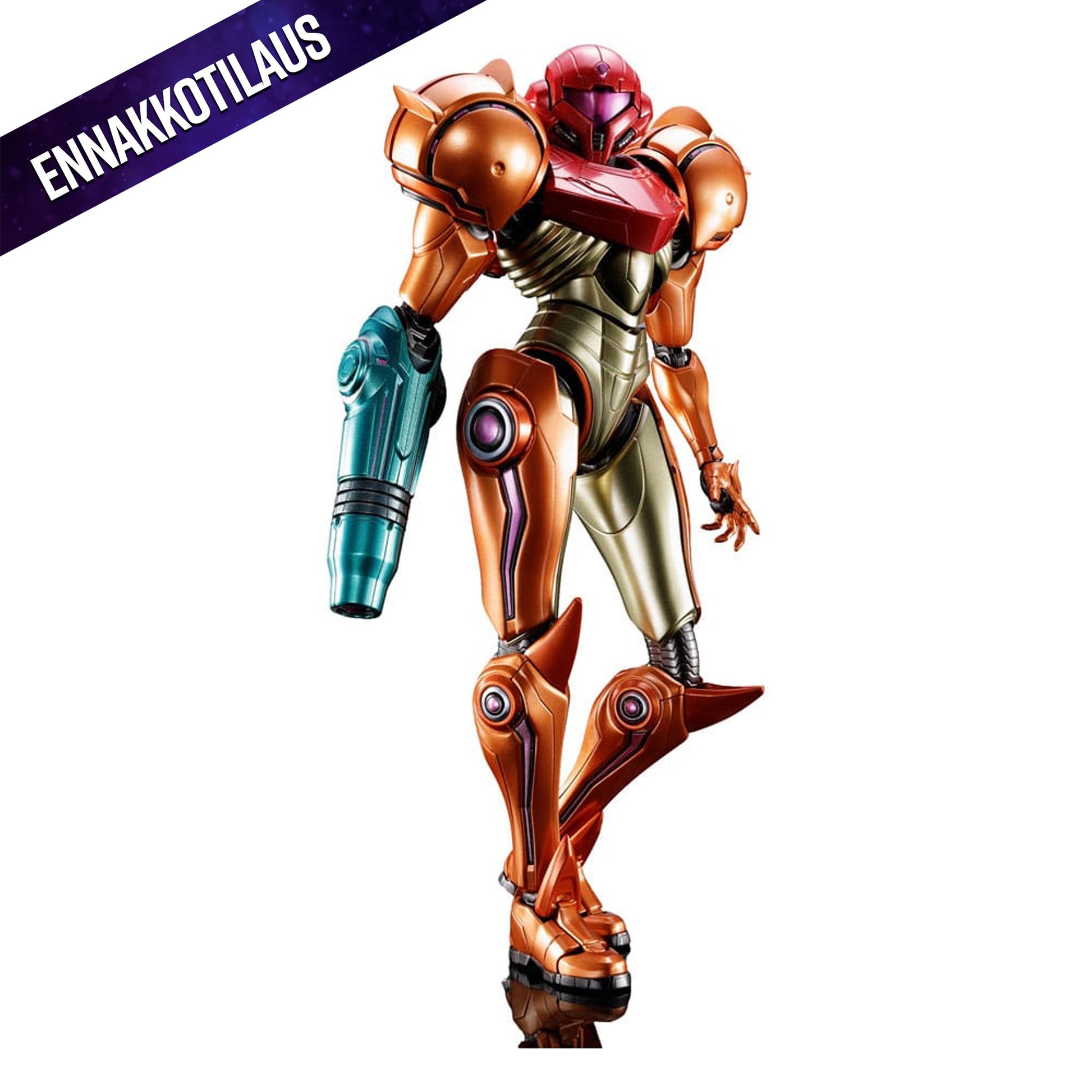 Metroid Prime 4: Beyond Diecast Samus Aran LED -Action Figure