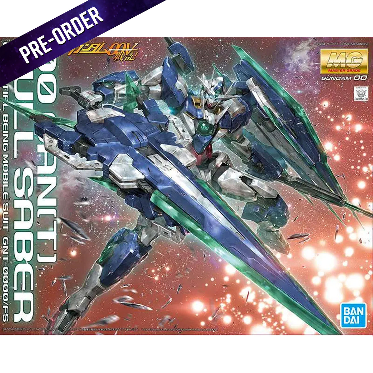 Mg 00 Qant Full Saber 1/100 -Model Kit
