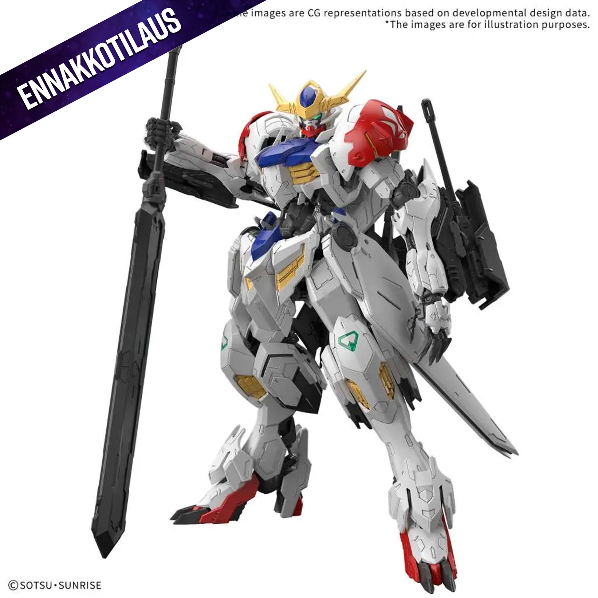 Mg Gundam Barbatos Lupus 1/100 -Model Kit