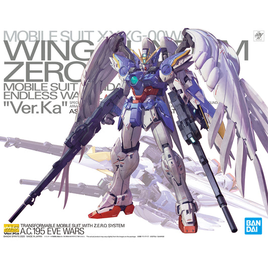 Mg Gundam Wing Zero Ew Ver Ka 1/100 -Model Kit