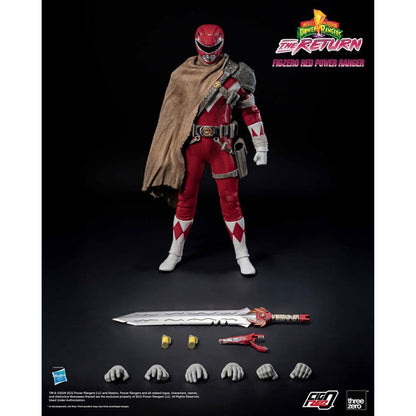Mighty Morphin Power Rangers: The Return FigZero 1/6 Red Power Ranger -Action Figure