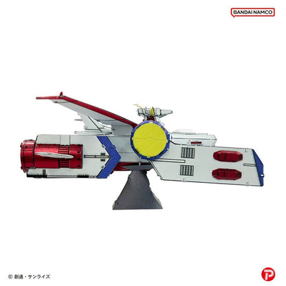 Mobile Suit Gundam Metallic Nano Puzzle Model Kit White Base