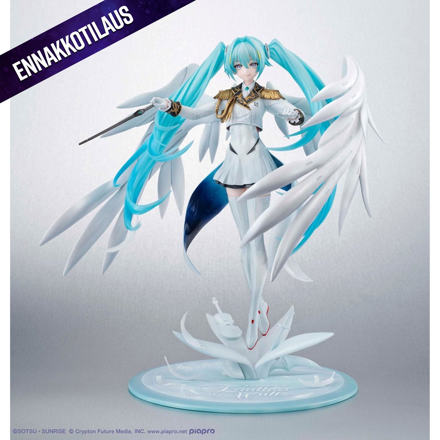 Mobile Suit Gundam x Hatsune Miku Lucrea Hatsune Miku x Wing Gundam Zero EW 45th Anniversary