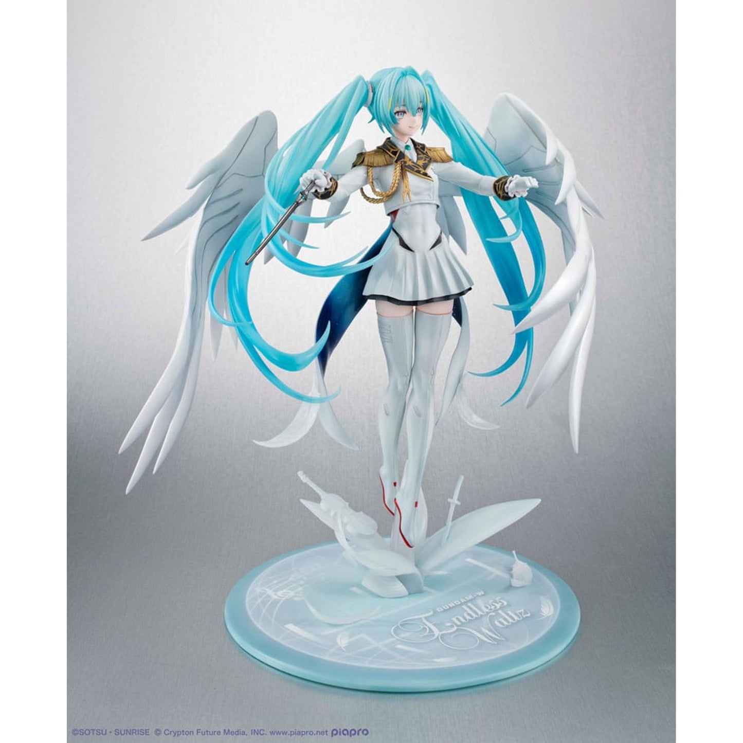 Mobile Suit Gundam x Hatsune Miku Lucrea Hatsune Miku x Wing Gundam Zero EW 45th Anniversary