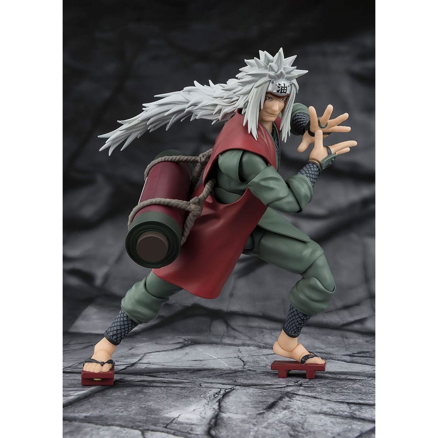Naruto S.H.Figuarts Jiraiya Hidden Leaf Heroic Master Sage (Sage Mode Set) -Action Figure
