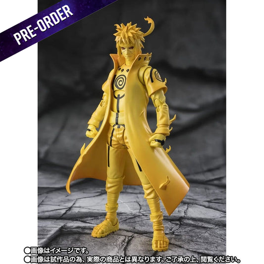 Naruto S.H.Figuarts Minato Namikaze (Kurama Link Mode) -Bond of Light That Shatters Darkness- Action Figure