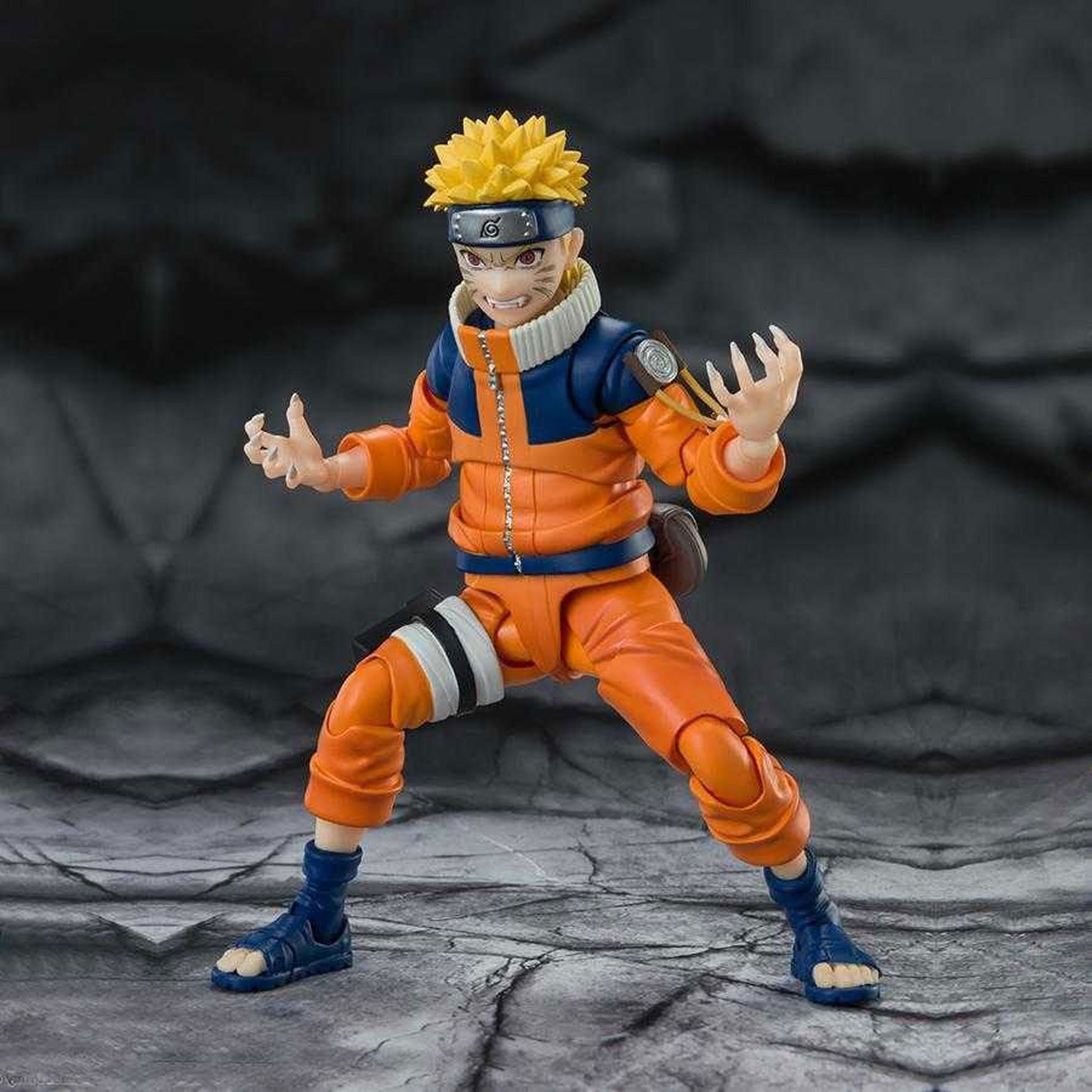 Naruto S.H.Figuarts Naruto Uzumaki The No.1 Most Unpredictable Ninja Reissue -Action Figure