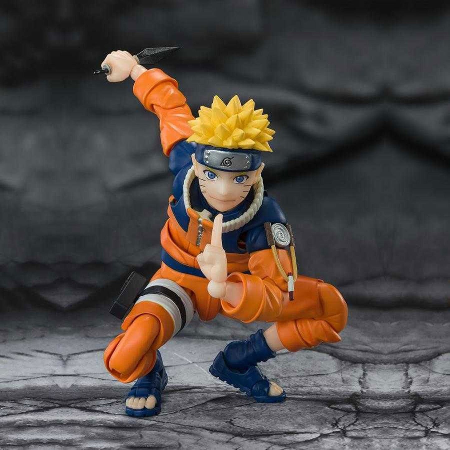 Naruto S.H.Figuarts Naruto Uzumaki The No.1 Most Unpredictable Ninja Reissue -Action Figure
