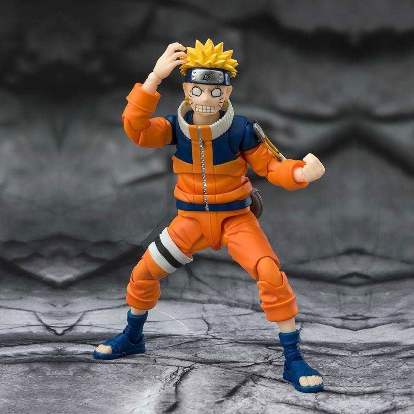 Naruto S.H.Figuarts Naruto Uzumaki The No.1 Most Unpredictable Ninja Reissue -Action Figure