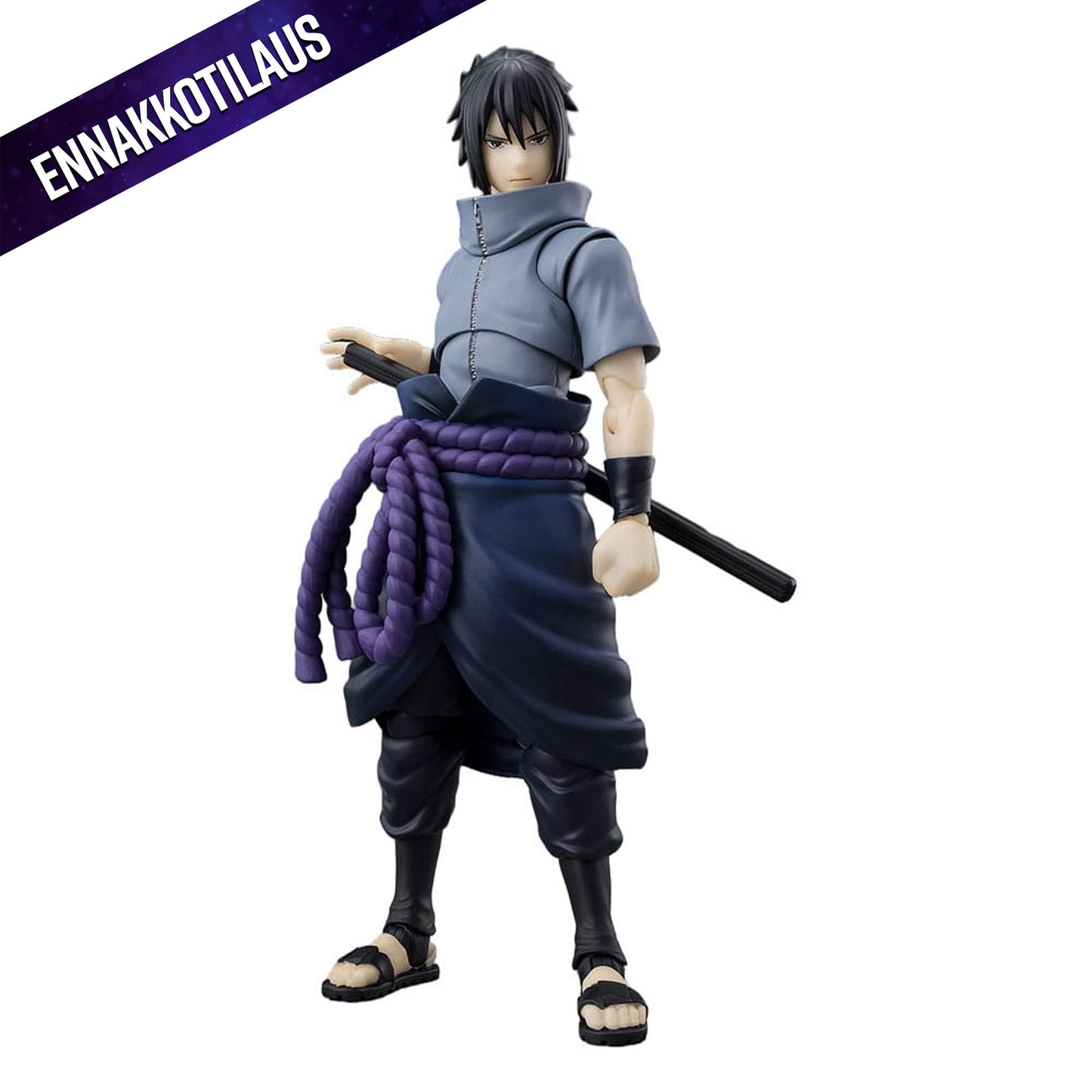 Naruto S.H.Figuarts Sasuke Uchiha Solitary Shinobi -Action Figure