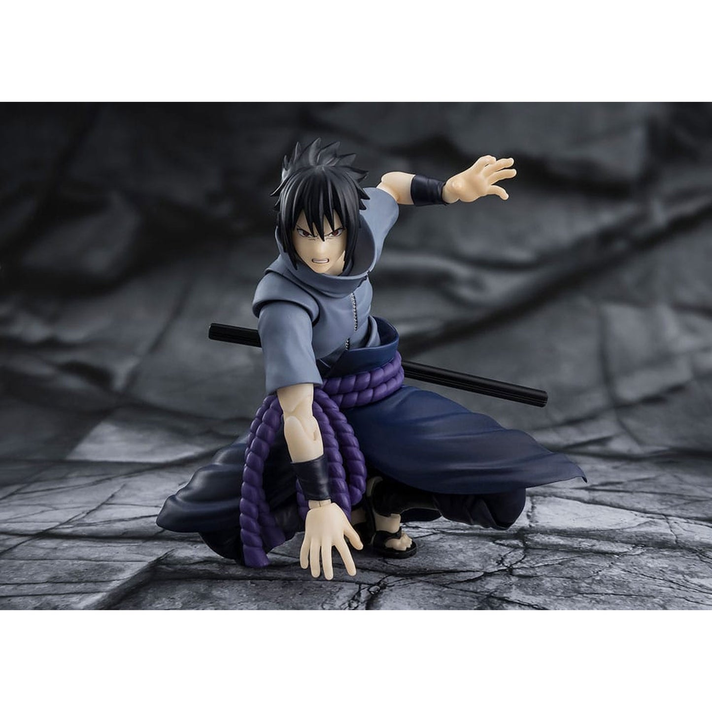 Naruto S.H.Figuarts Sasuke Uchiha Solitary Shinobi -Action Figure