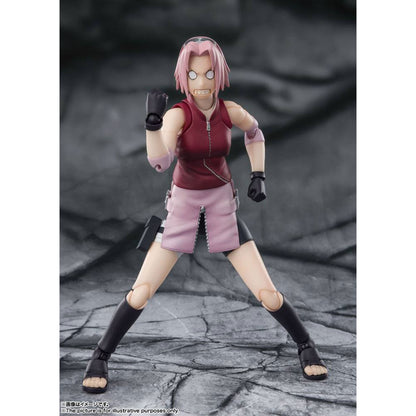 Naruto Shippuden S.H. Figuarts Sakura Haruno -Arvinge av Tsunades okuvliga vilja-