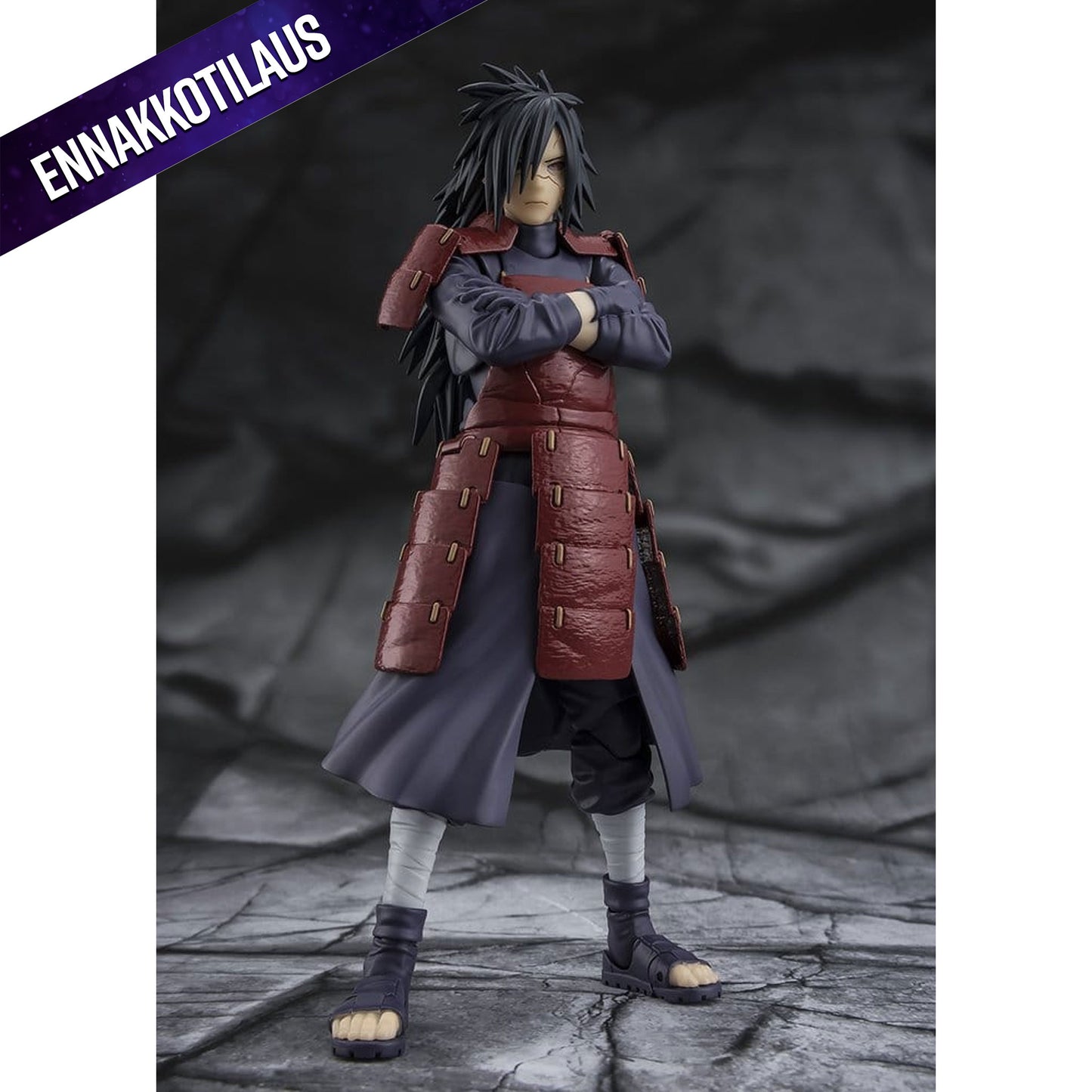 Naruto Shippuden S.H.Figuarts Madara Uchiha Legend of Darkness -Action Figure