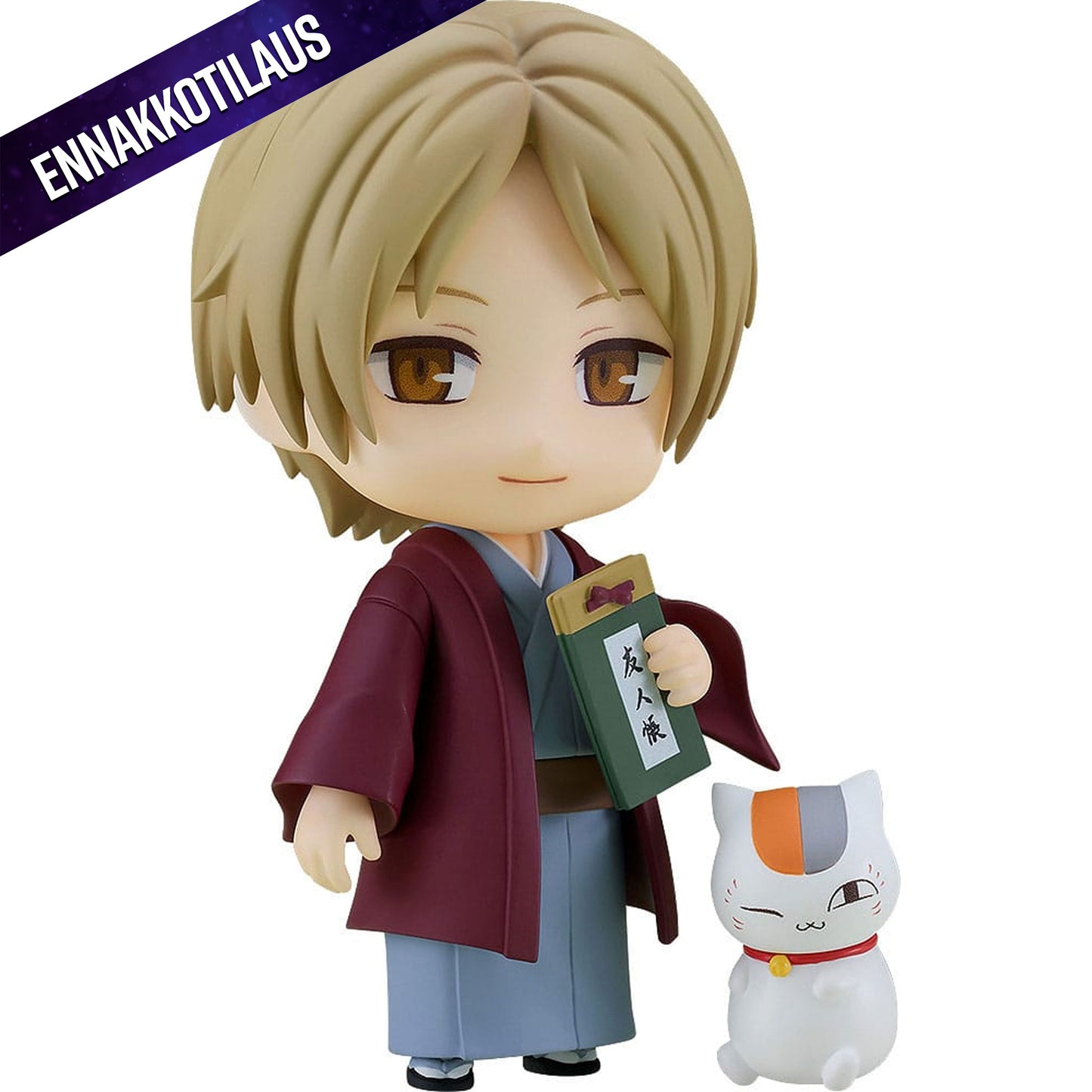 Natsume Yujin-cho Nendoroid Takashi Natsume & Nyanko Sensei: Traditional Clothing Ver.