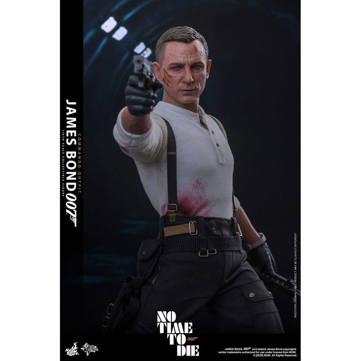 No Time To Die Movie Masterpiece Action Figure 1/6 James Bond (Commando Outfit) Hot Toys Exclusive