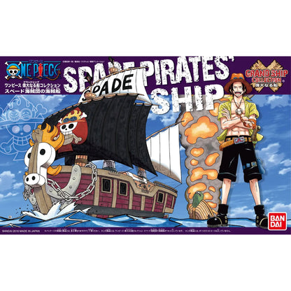 One Piece Grand Ship Coll Spade Pirates -Model Kit
