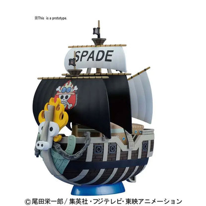 One Piece Grand Ship Coll Spade Pirates -Model Kit