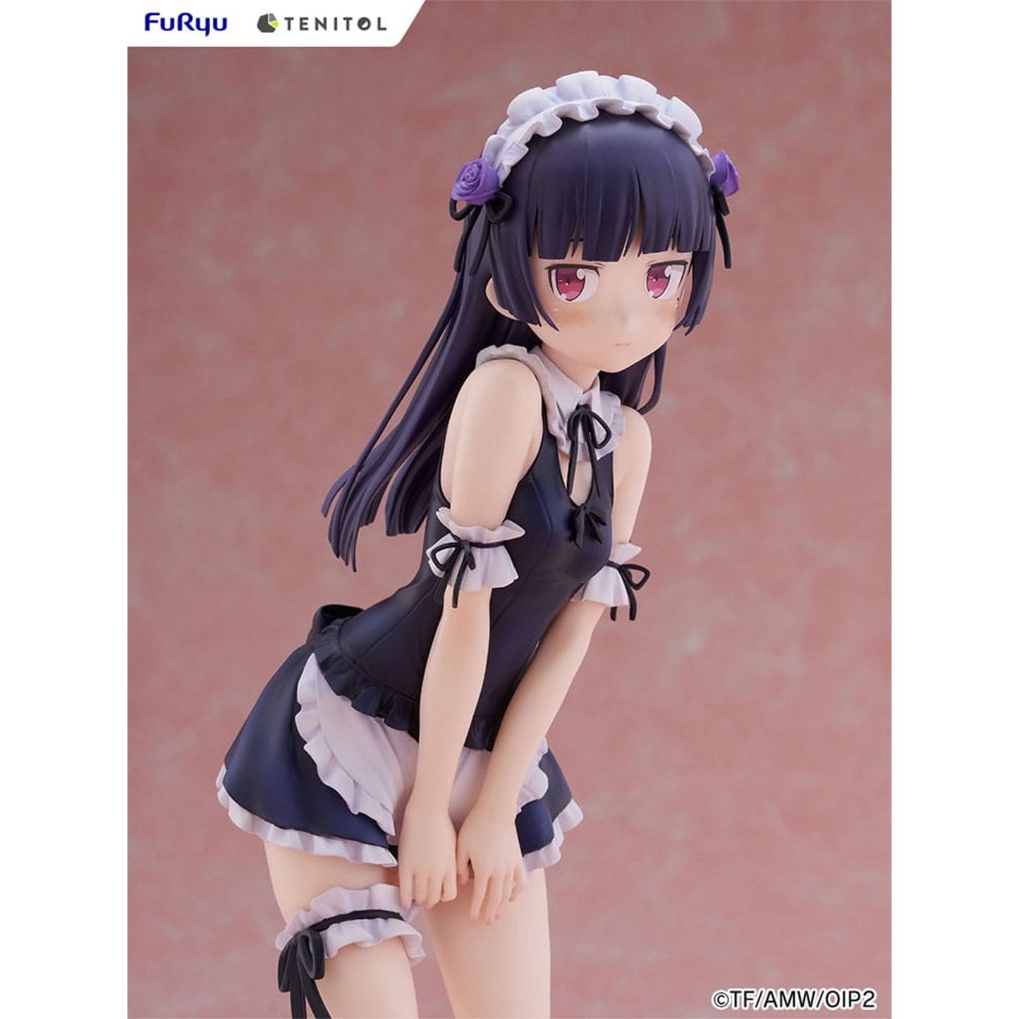 Ore-no-Imouto-ga-Konna-ni-Kawaii-Wake-ga-Nai.-Tenitol-Tall-PVC-Statue-Kuroneko-swimsuits-maid-Ver.-27-cm_animekauppa_Anigen-Figuuri