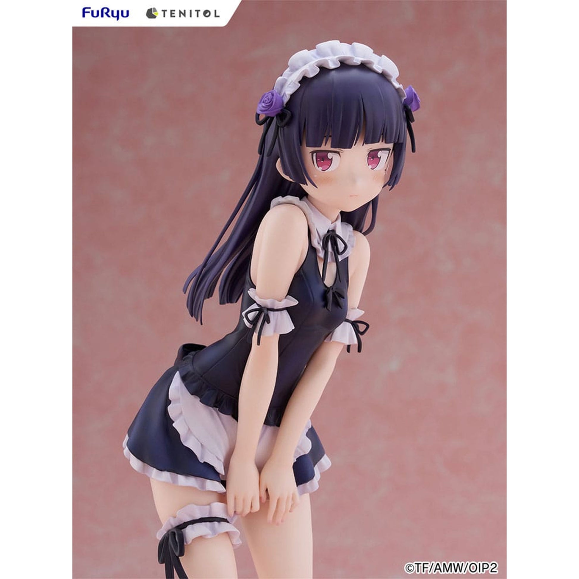 Ore-no-Imouto-ga-Konna-ni-Kawaii-Wake-ga-Nai.-Tenitol-Tall-PVC-Statue-Kuroneko-swimsuits-maid-Ver.-27-cm_animekauppa_Anigen-Figuuri