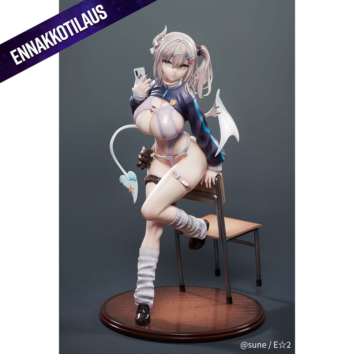Original Character 1/6 Yuki Shinomiya Silent Gal Succubus