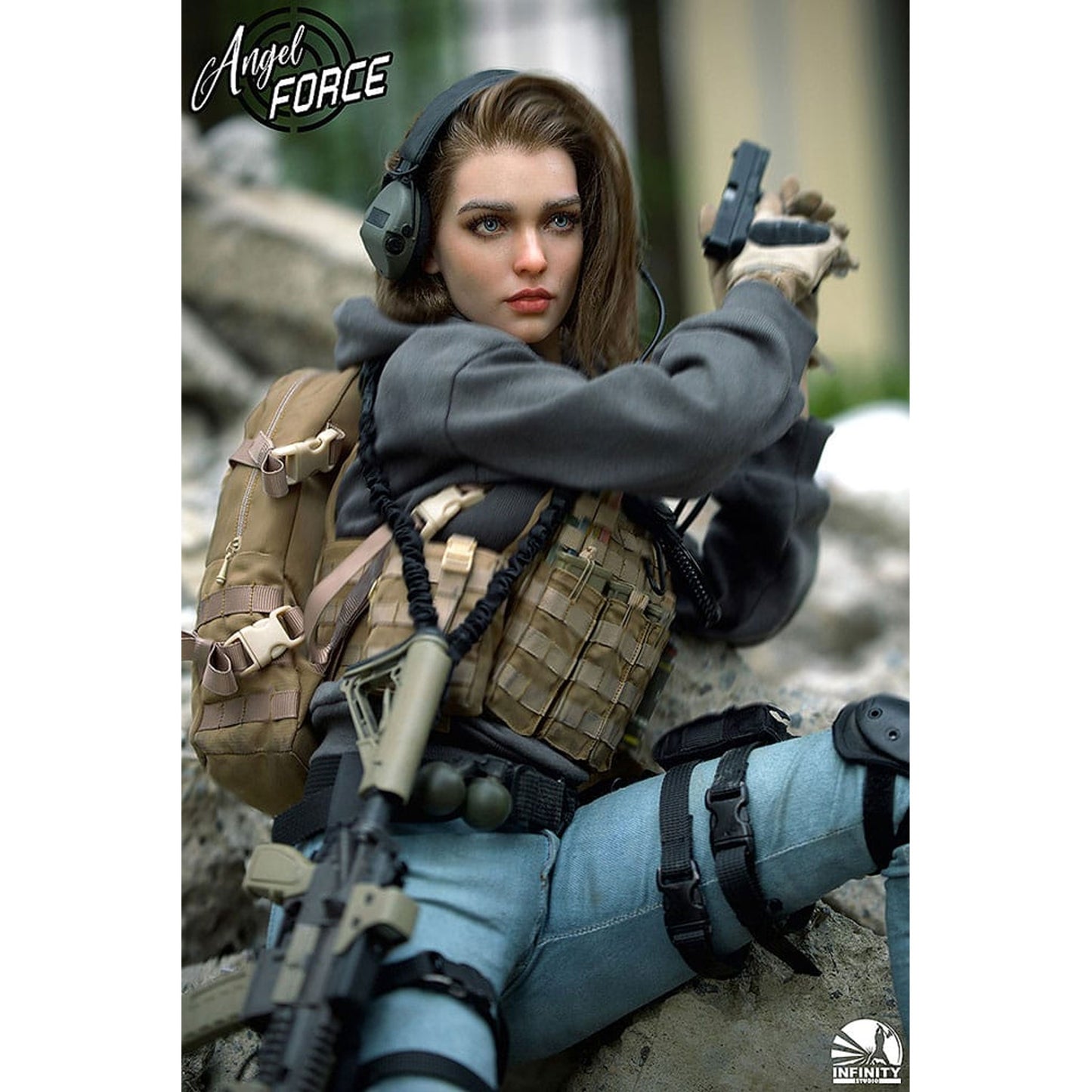 Original Character Silicone Action Figure 1/3 Force Mia