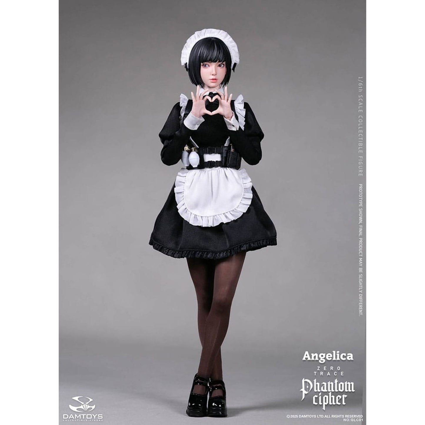 Phantom Cipher: Zero Trace Action Figure 1/6 Angelica