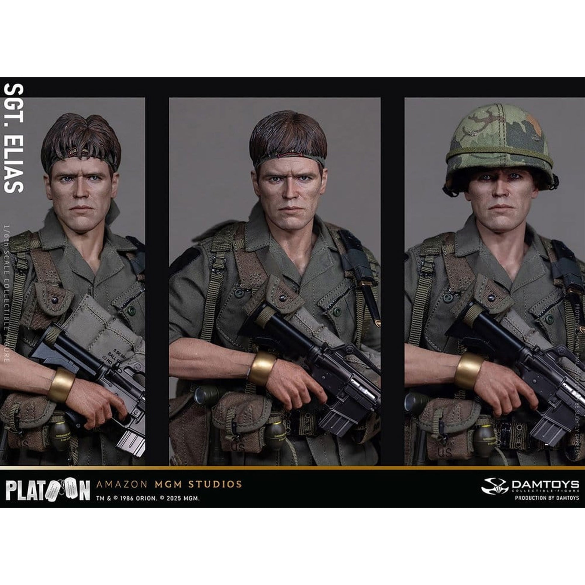 Platoon 1/6 Sergeant Elias -Action Figure