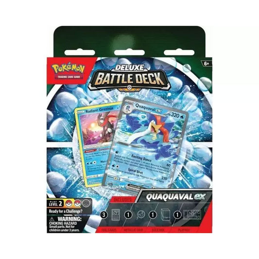 Pokemon Quaquaval EX Deluxe Battle Deck