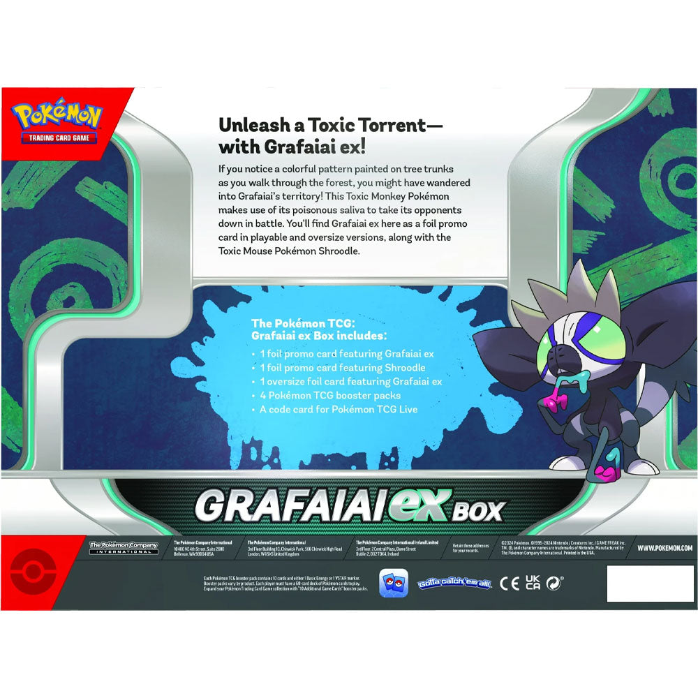 Pokemon Grafaiai EX Box