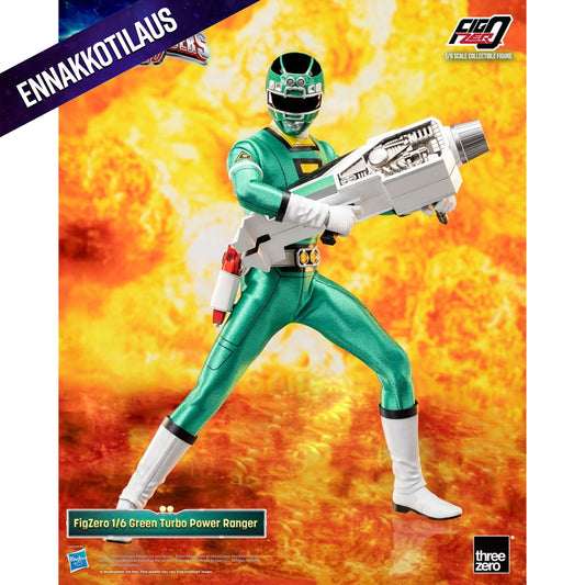 Power Rangers Turbo FigZero 1/6 Green Turbo Power Ranger