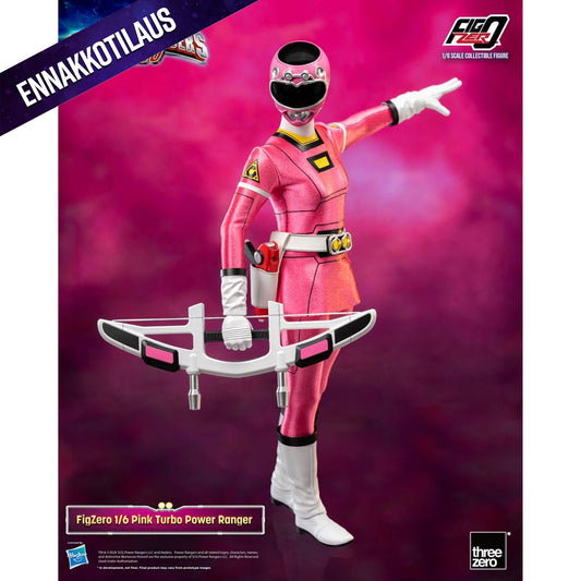 Power Rangers Turbo FigZero 1/6 Pink Turbo Power Ranger