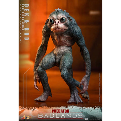 Predator: Badlands Movie Masterpiece 2-Pack 1/6 Dek (Bone Bison Armor) and Bud -Action Figures