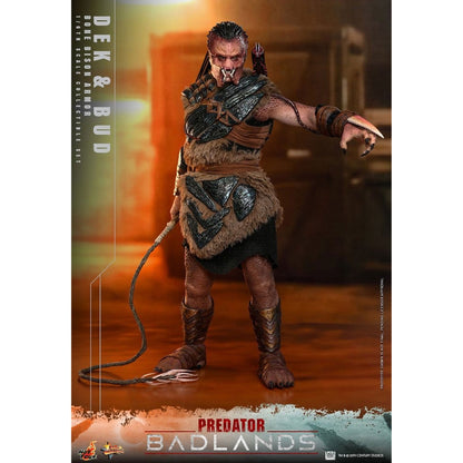 Predator: Badlands Movie Masterpiece 2-Pack 1/6 Dek (Bone Bison Armor) and Bud -Action Figures
