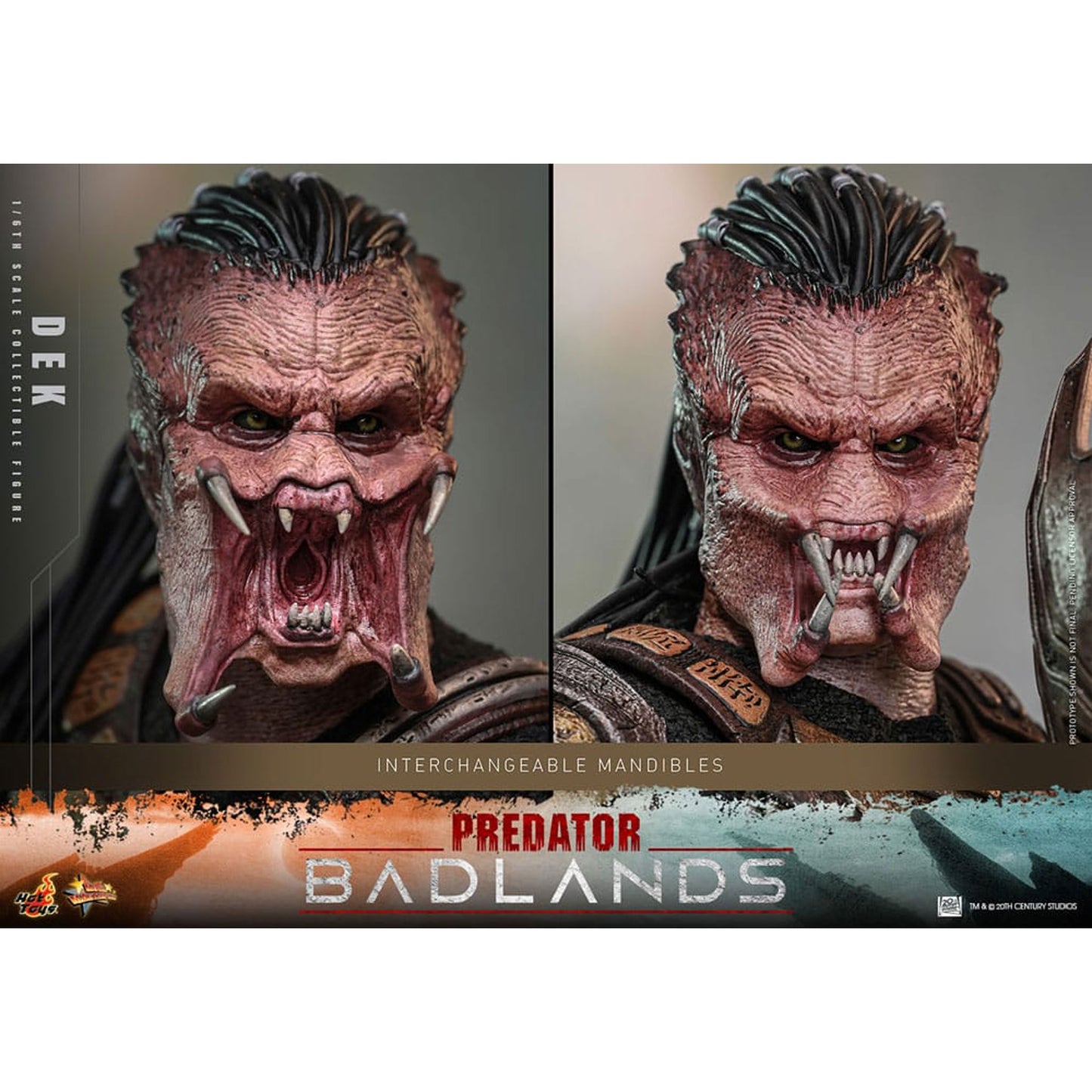 Predator: Badlands Movie Masterpiece 1/6 Dek -Action Figure